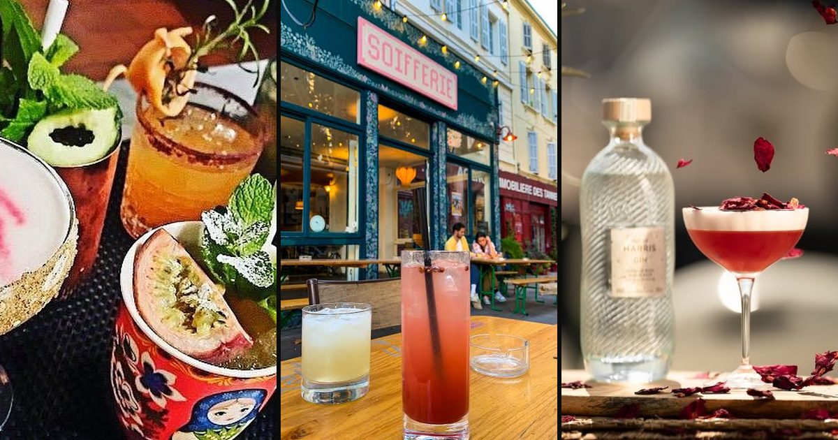 Three cocktails from Verre à Cruise, La Soifferie and Labo N°Heure